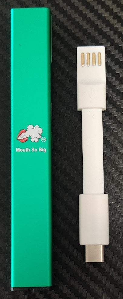 Green Double Sided Vape Battery